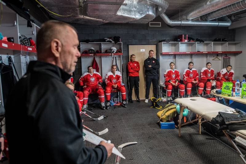 Ice Hockey. Women's Friendly Match. Poland - Slovakia. 28.08.2021