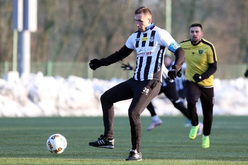 Football. Sparing. GKS Katowice - Sandecja Nowy Sacz. 19.01.2019