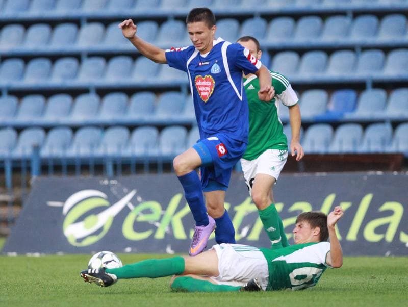 Football. Mloda Ekstraklasa. Ruch Chorzow - Lechia Gdansk. 09.08.2010