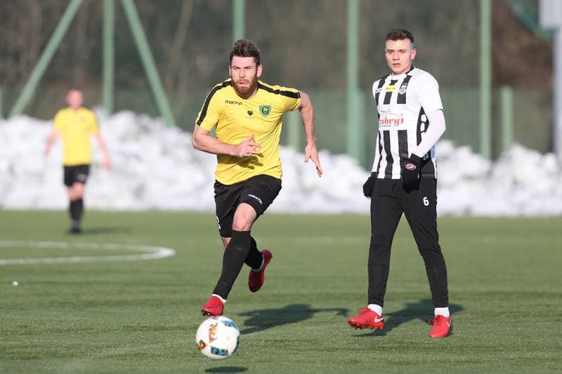 Football. Sparing. GKS Katowice - Sandecja Nowy Sacz. 19.01.2019