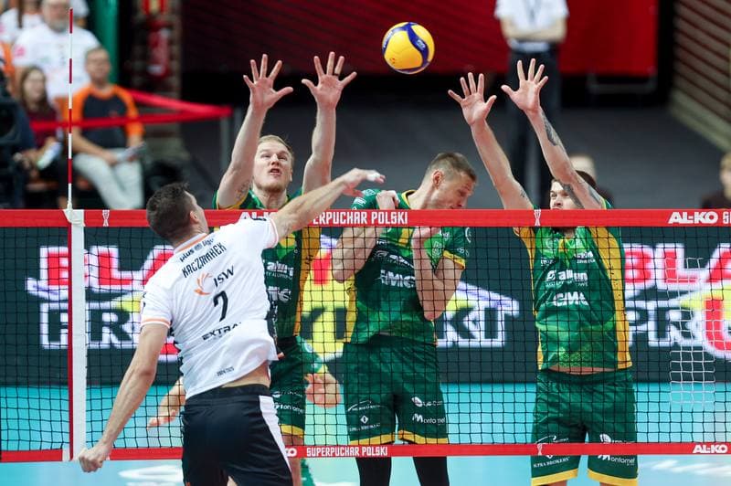 Volleyball. AL-KO Superpuchar Polski. Jastrzebski Wegiel - Aluron CMC Warta Zawiercie. 25.09.2024