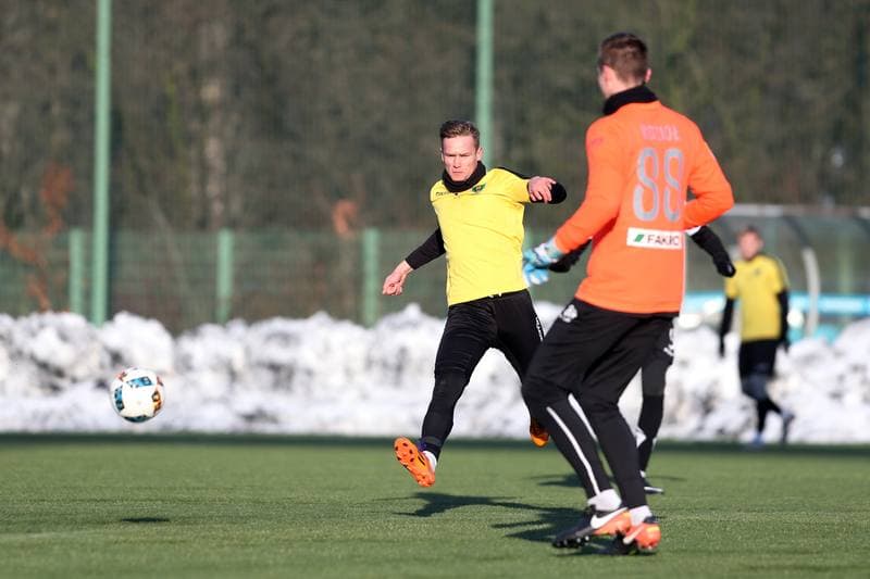 Football. Sparing. GKS Katowice - Sandecja Nowy Sacz. 19.01.2019