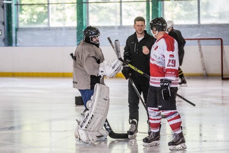 Ice Hockey. Polish Artists Hockey Team. Training. 19.06.2021