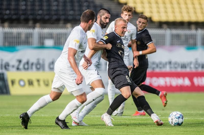 Football. Fortuna I Liga. GKS 1962 Jastrzebie - Puszcza Niepolomice. 31.07.2021