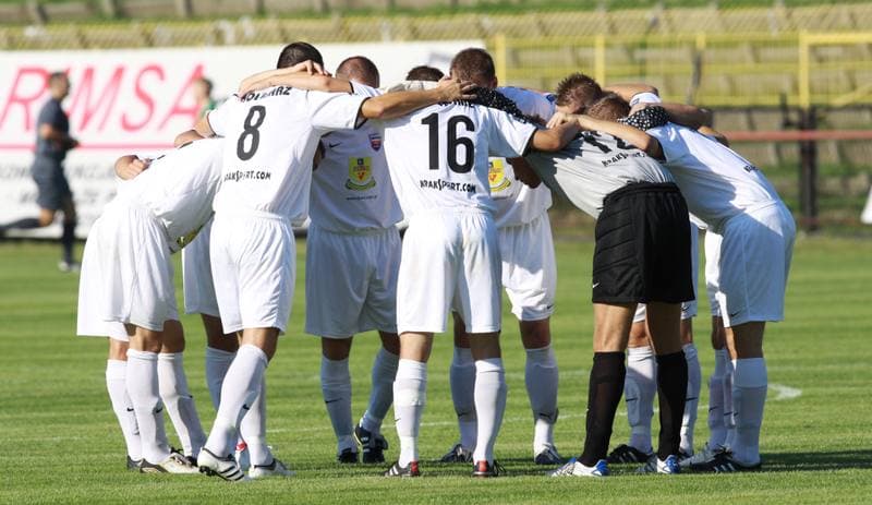 Football. I liga. Ruch Radzionkow - Kolejarz Stroze. 30.07.2011