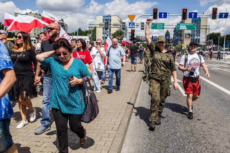 Slaski Marsz Wolnosci. Katowice. 07.08.2021