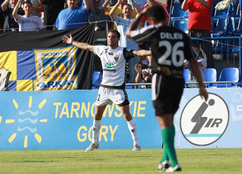 Football. Ekstraklasa. Polonia Bytom - Lechia Gdansk. 14.08.2010