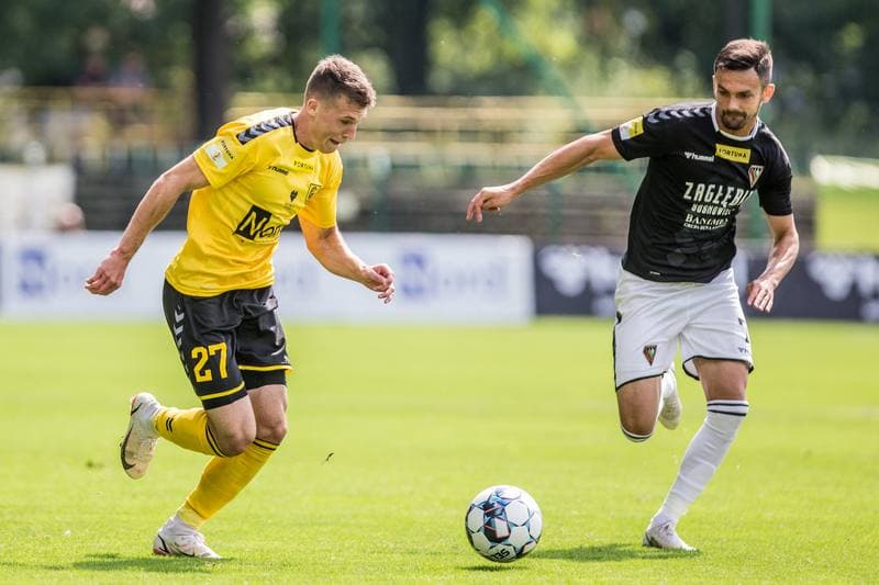 Football. Fortuna I Liga. GKS Katowice - Zaglebie Sosnowiec. 22.08.2021