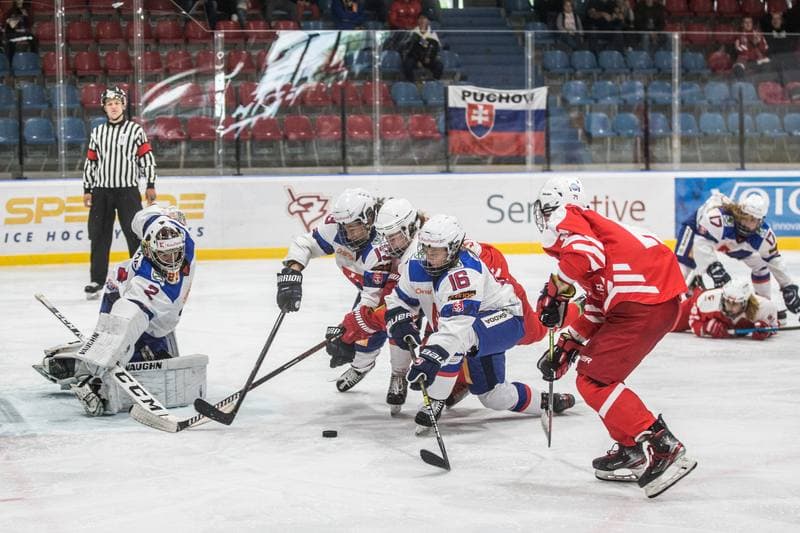 Ice Hockey. Women's Friendly Match. Poland - Slovakia. 28.08.2021