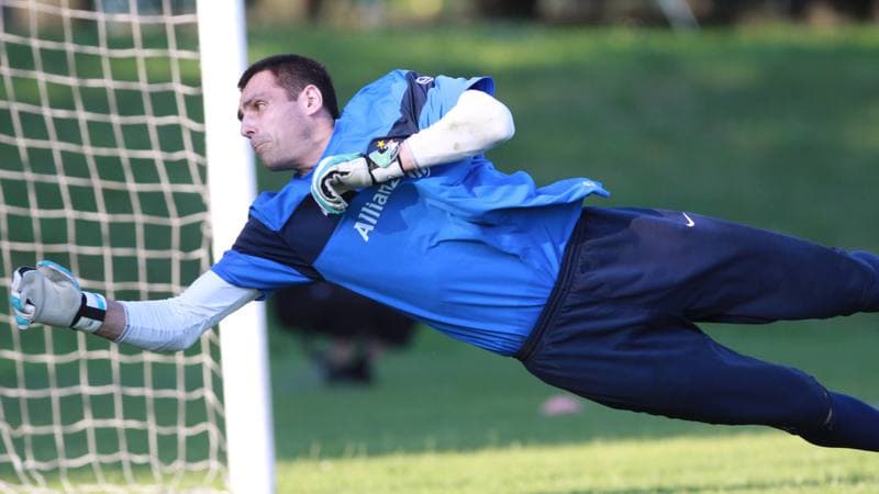 Football. Gornik Zabrze. Training. 07.01.2010