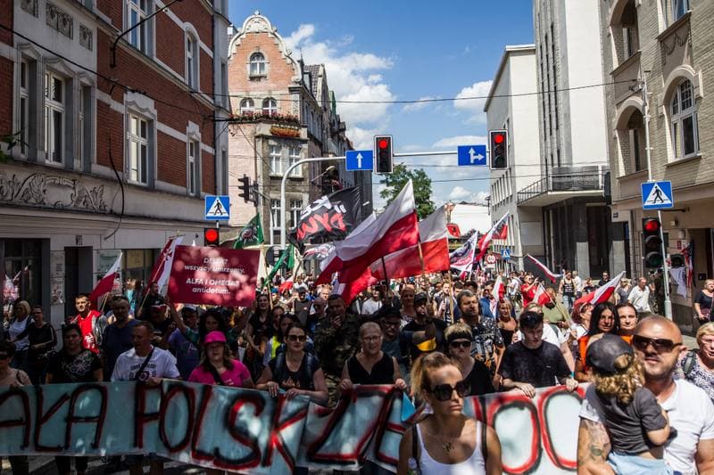 Slaski Marsz Wolnosci. Katowice. 07.08.2021