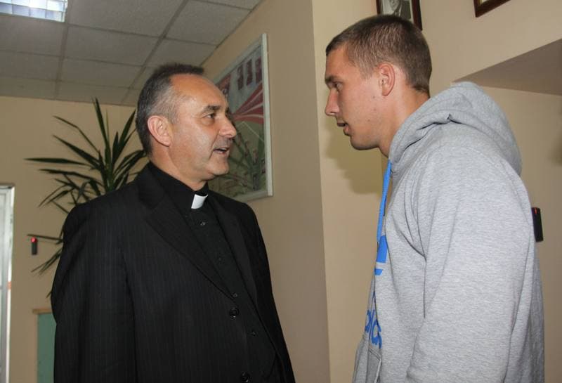 Football. Gornik Zabrze. Press Conference. 28.07.2010