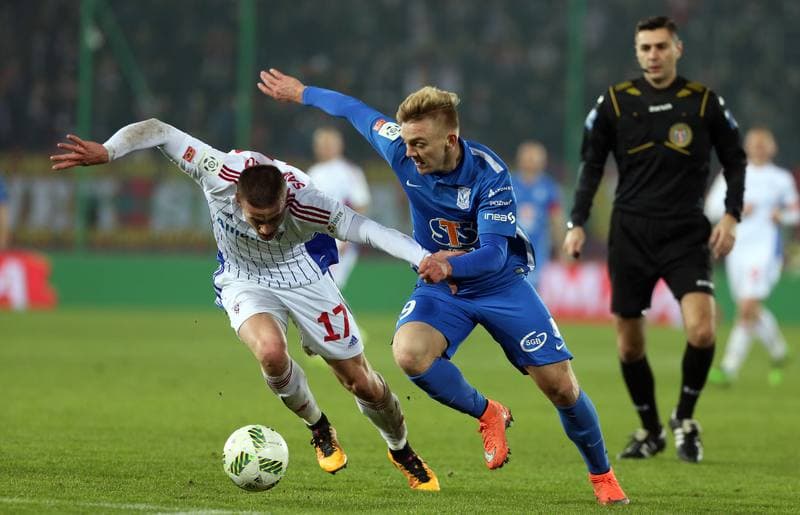 Football. PKO BP Ekstraklasa. Gornik Zabrze - Lech Poznan. 02.03.2016
