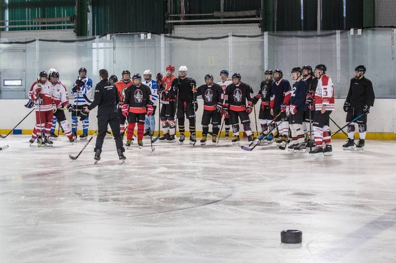Ice Hockey. Polish Artists Hockey Team. Training. 19.06.2021
