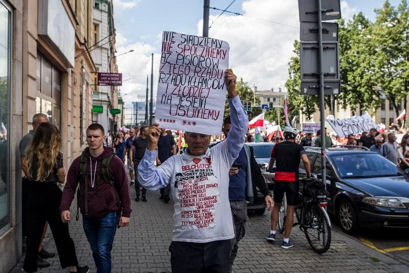 Slaski Marsz Wolnosci. Katowice. 07.08.2021