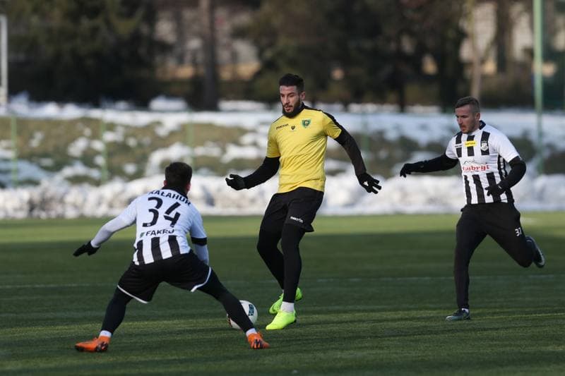 Football. Sparing. GKS Katowice - Sandecja Nowy Sacz. 19.01.2019