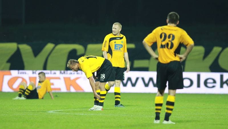 Football. I liga. GKS Katowice - Warta Poznan. 13.08.2010