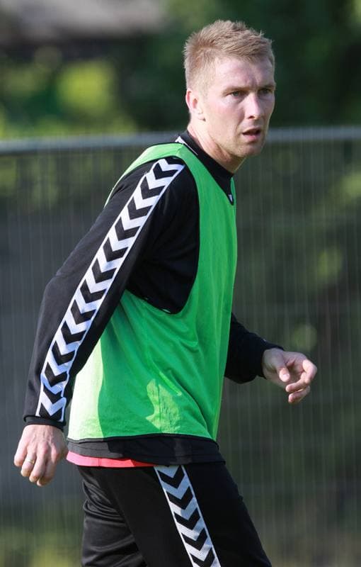 Football. Polonia Bytom. Training. 07.07.2010