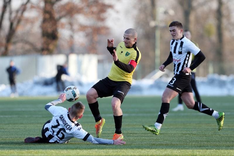 Football. Sparing. GKS Katowice - Sandecja Nowy Sacz. 19.01.2019