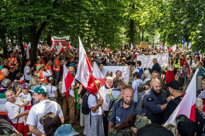 Slaski Marsz Wolnosci. Katowice. 07.08.2021