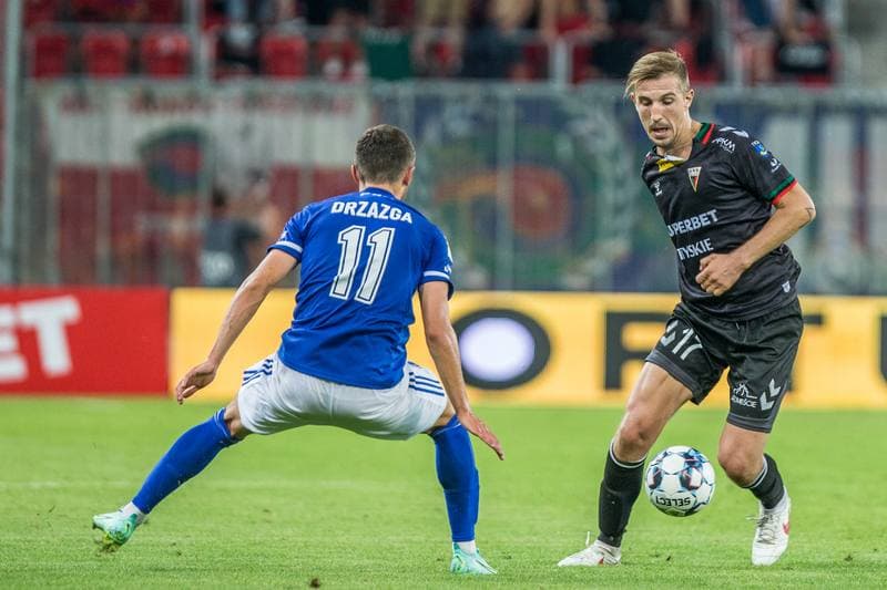 Football. Fortuna I Liga. GKS Tychy - Miedz Legnica. 13.08.2021
