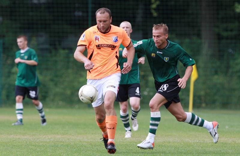Football. I Liga. GKS Katowice - MKS Kluczbork. 10.04.2011
