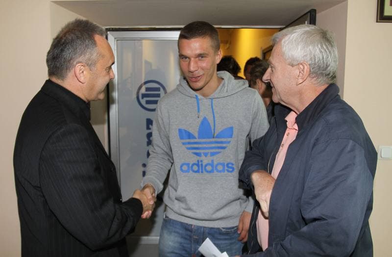 Football. Gornik Zabrze. Press Conference. 28.07.2010