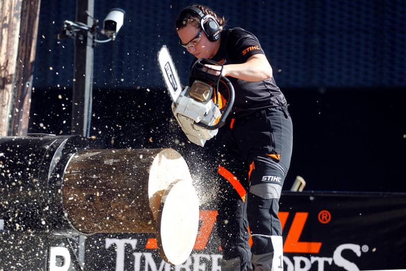 Lumberjack Championships. Stihl Timbersports. 06.10.2018