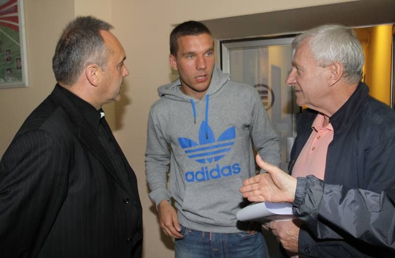 Football. Gornik Zabrze. Press Conference. 28.07.2010