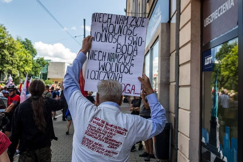 Slaski Marsz Wolnosci. Katowice. 07.08.2021