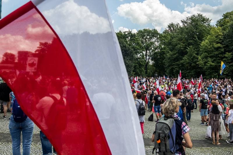 Slaski Marsz Wolnosci. Katowice. 07.08.2021