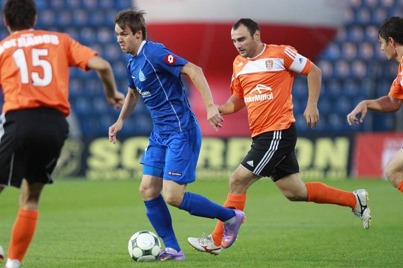 Football. European League. Ruch Chorzow - Szachtior Karaganda. 08.07.2010