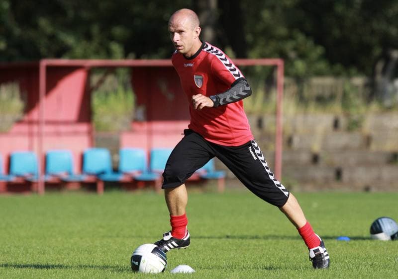 Football. Polonia Bytom. Training. 07.07.2010