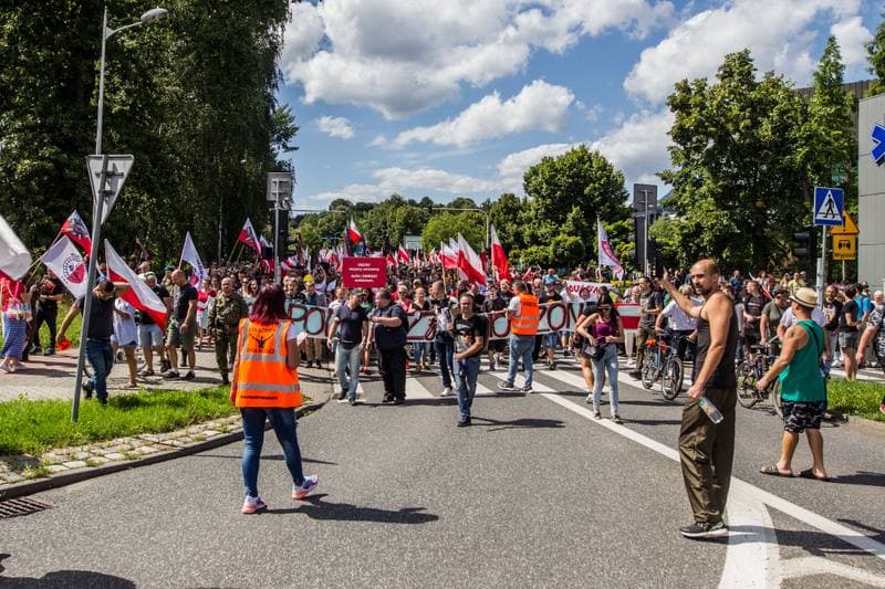 Slaski Marsz Wolnosci. Katowice. 07.08.2021