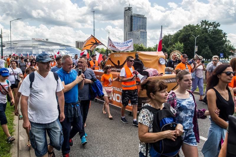 Slaski Marsz Wolnosci. Katowice. 07.08.2021