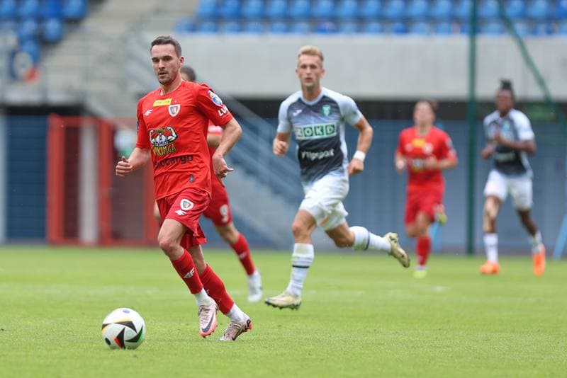 Football. Sparing. Piast Gliwice - MFK Karvina. 04.07.2024