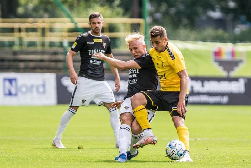 Football. Fortuna I Liga. GKS Katowice - Zaglebie Sosnowiec. 22.08.2021