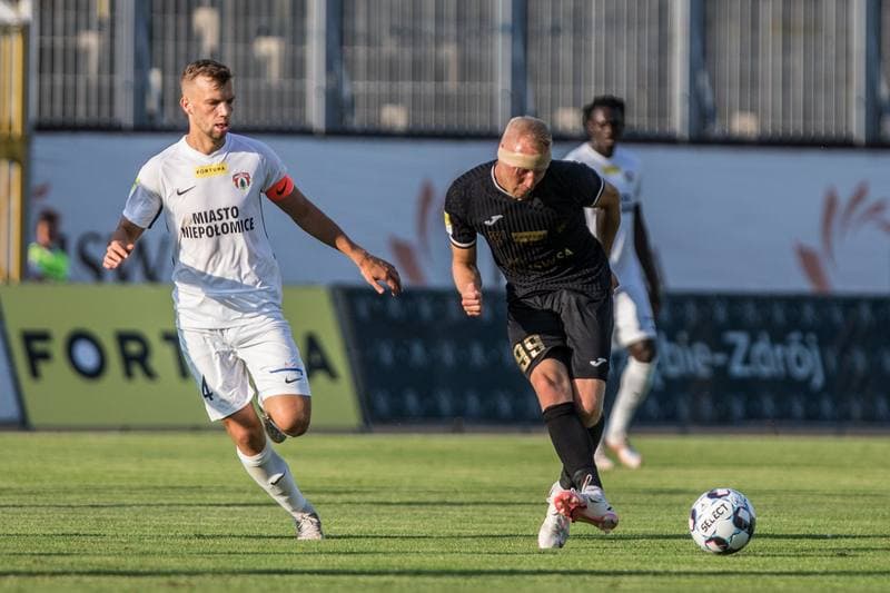 Football. Fortuna I Liga. GKS 1962 Jastrzebie - Puszcza Niepolomice. 31.07.2021