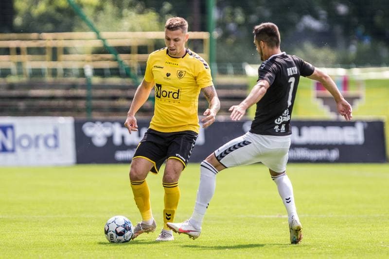 Football. Fortuna I Liga. GKS Katowice - Zaglebie Sosnowiec. 22.08.2021