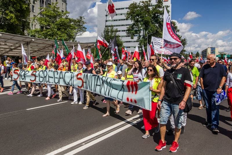 Slaski Marsz Wolnosci. Katowice. 07.08.2021