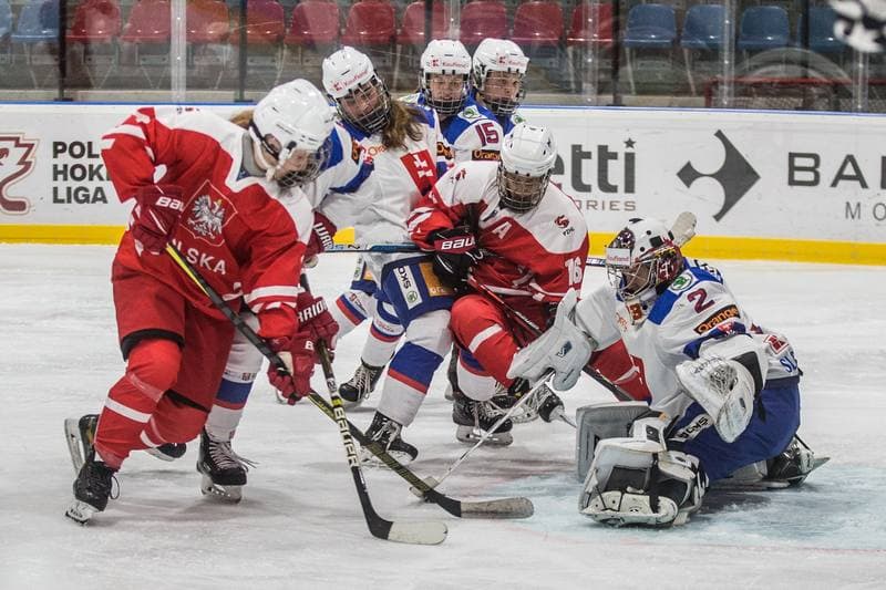 Ice Hockey. Women's Friendly Match. Poland - Slovakia. 28.08.2021