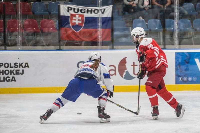 Ice Hockey. Women's Friendly Match. Poland - Slovakia. 28.08.2021