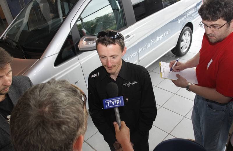 Ski Jumping. Adam Malysz. Press Conference. 18.06.2010