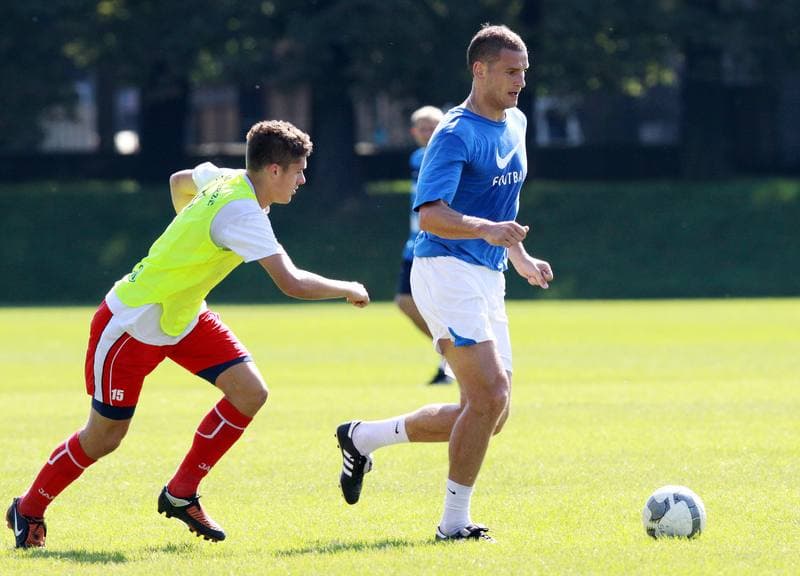 Football. Sparing. Gornik Zabrze MESA - Gornik II Zabrze. 14.08.2010