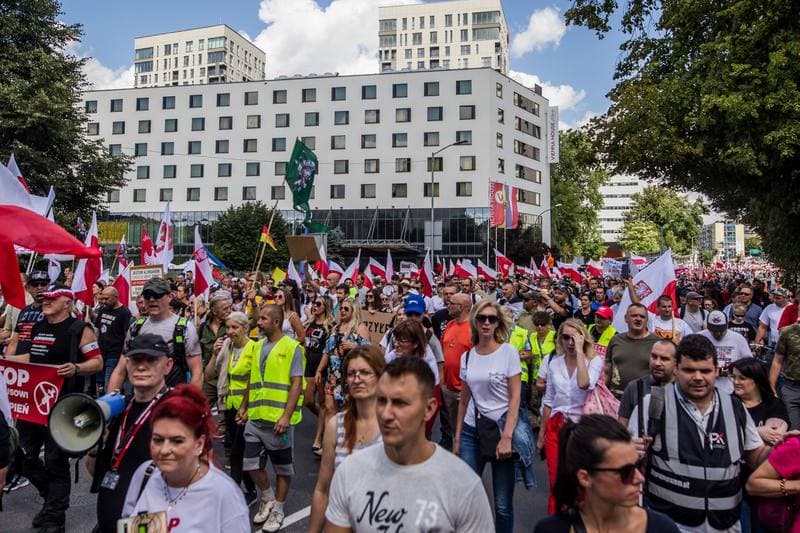 Slaski Marsz Wolnosci. Katowice. 07.08.2021