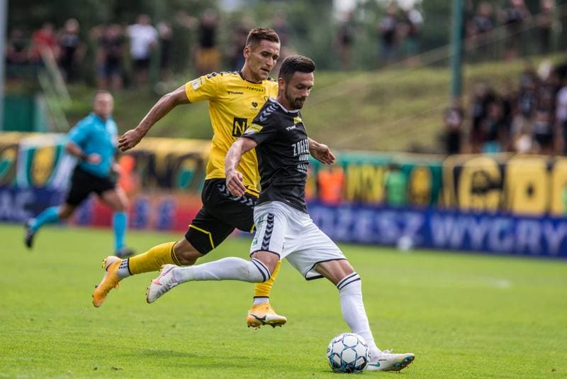Football. Fortuna I Liga. GKS Katowice - Zaglebie Sosnowiec. 22.08.2021