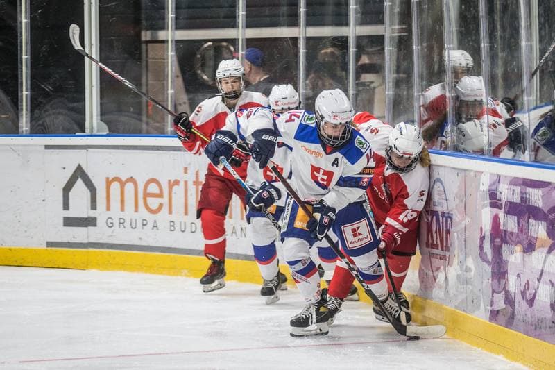 Ice Hockey. Women's Friendly Match. Poland - Slovakia. 28.08.2021