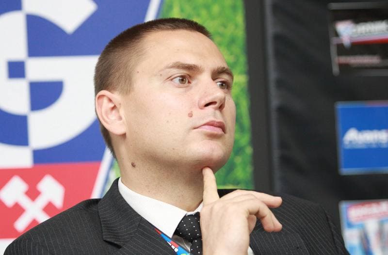 Football. Gornik Zabrze. Press Conference. 24.06.2010