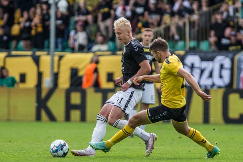 Football. Fortuna I Liga. GKS Katowice - Zaglebie Sosnowiec. 22.08.2021