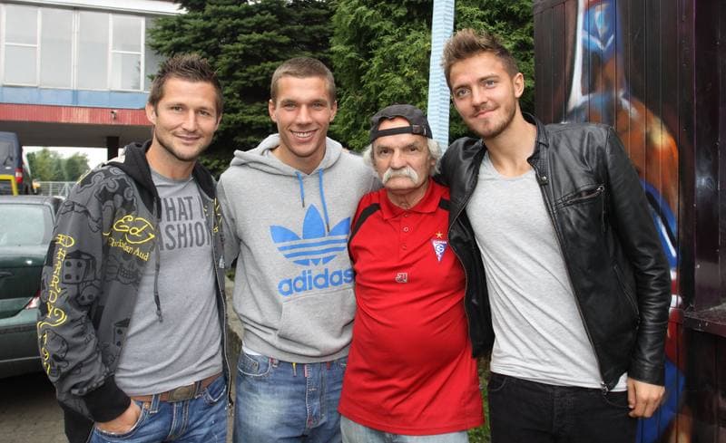 Football. Gornik Zabrze. Press Conference. 28.07.2010